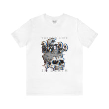 Load image into Gallery viewer, Eternal Fungi: Trippy Skull and Mushroom Tee - Sleightly Smoking