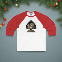 Load image into Gallery viewer, Magic Town Holiday Raglan - Sleightly Smoking